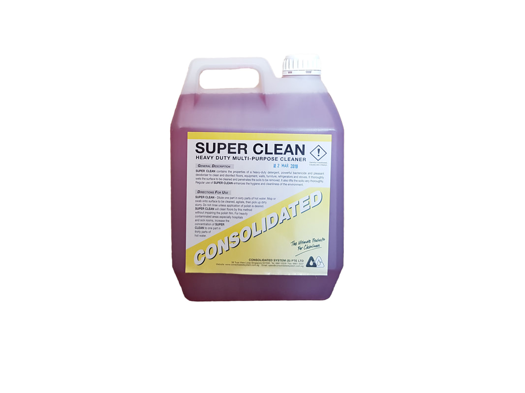 Super Clean, Heavy Duty Multipurpose Cleaner with Germicide - Consolidated